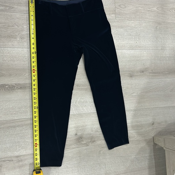 Alice + Olivia Blue Velvet Pants - Picture 7 of 7